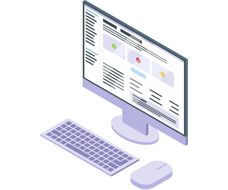 Custom software development illustration